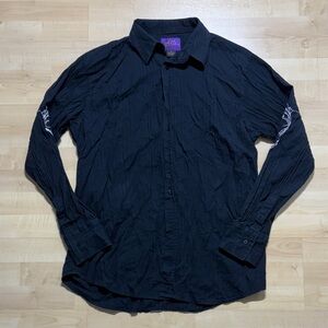 Stylish Black Button Down Shirt for Men